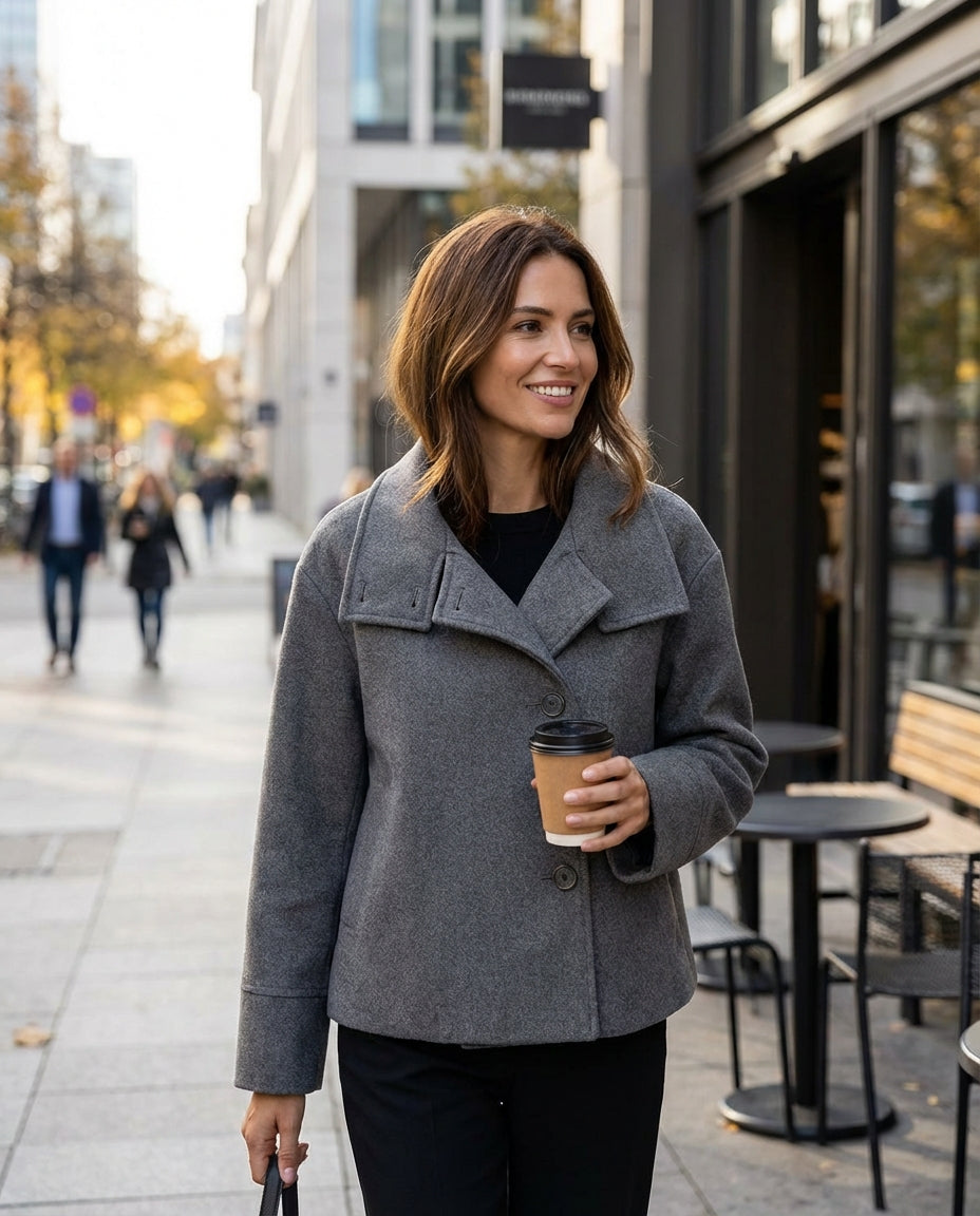 Marine Blue pea coat
