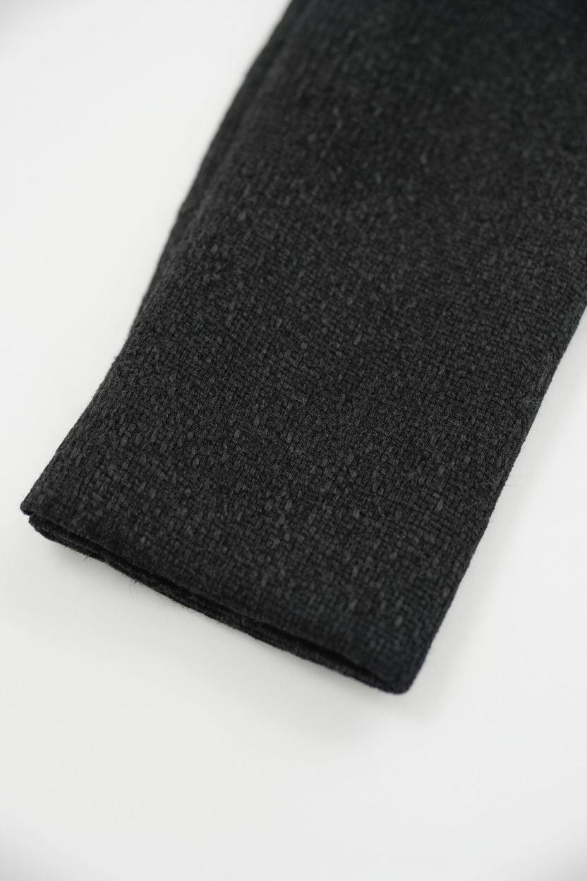 Black Winter Short Jacket for Women