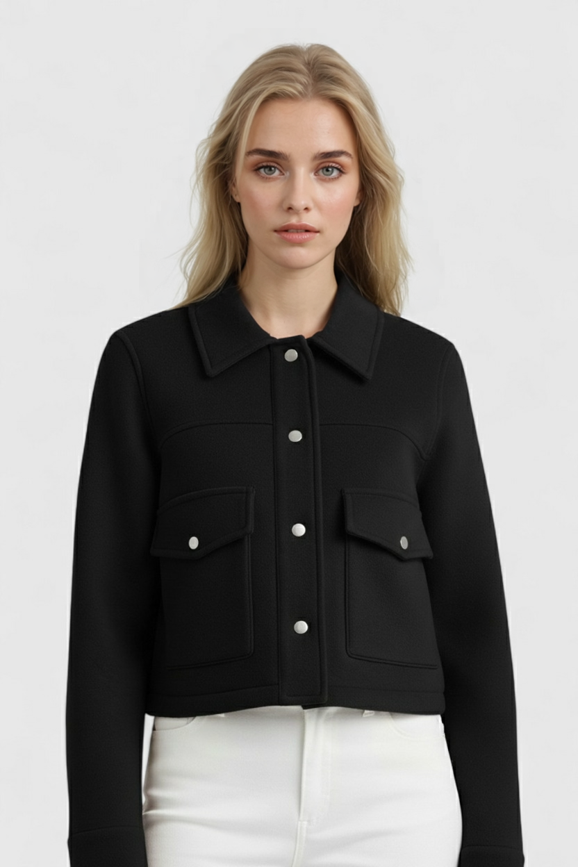 Women's Elegant Jacket - Black