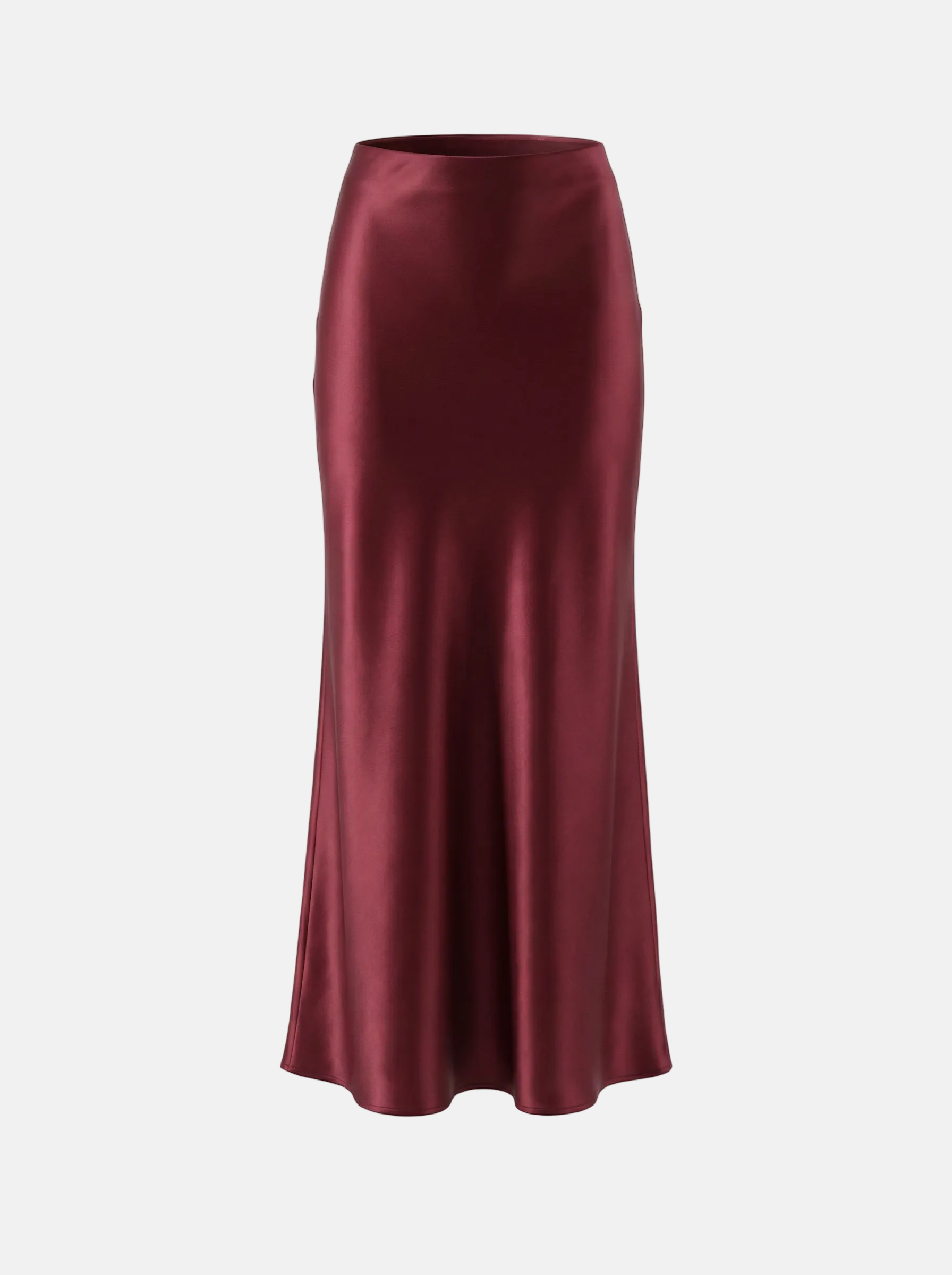 The Lorena Satin Maxi Skirt