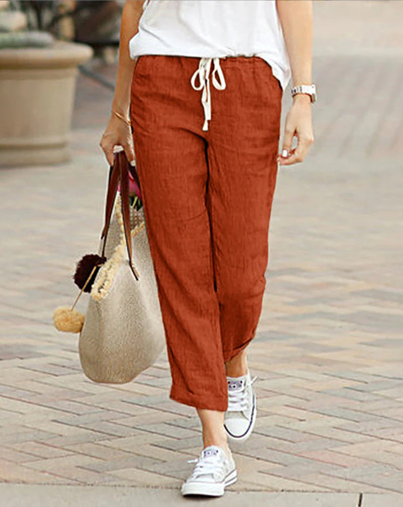 Women’s Tulip Hem Lantern Trousers