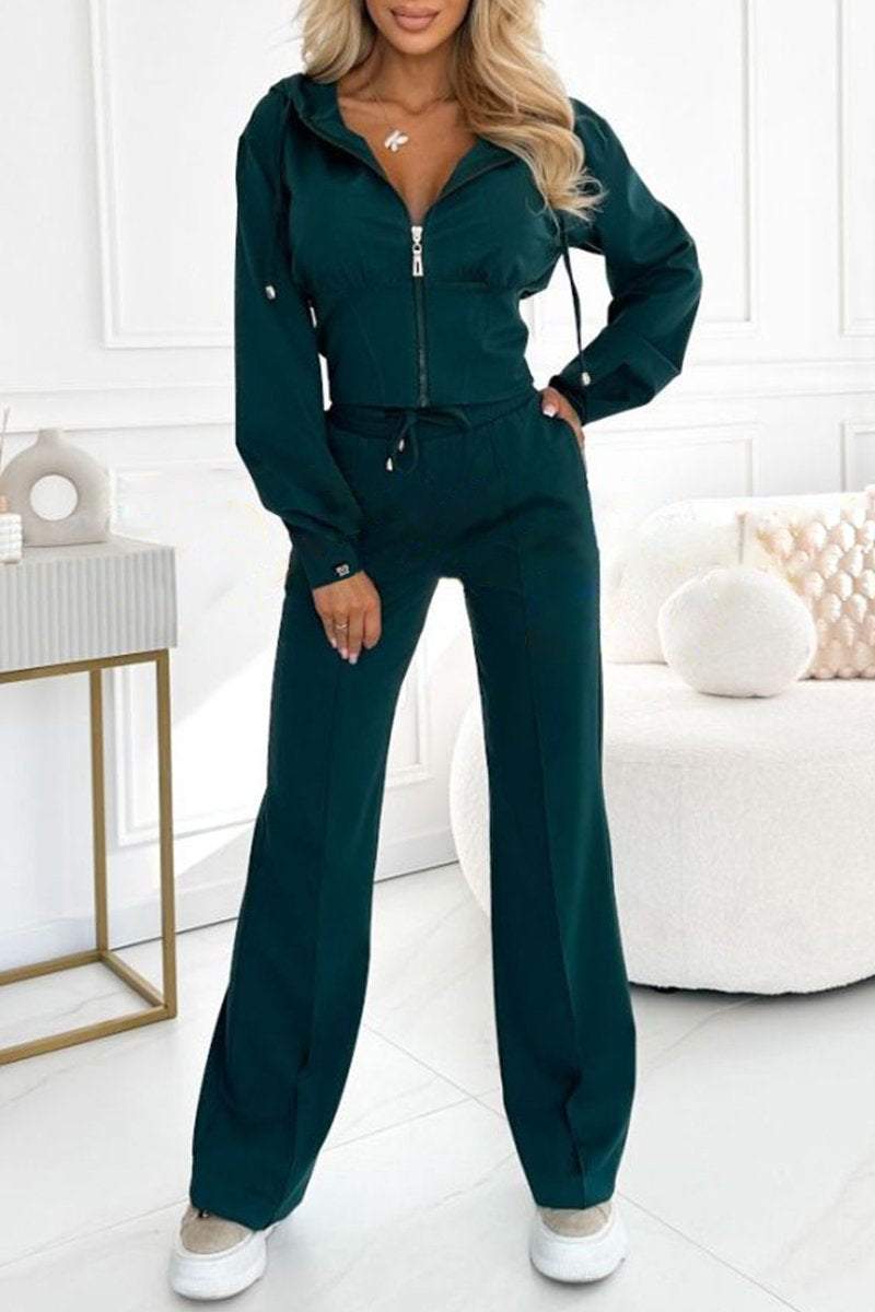 Casual Hooded Co-ord Set