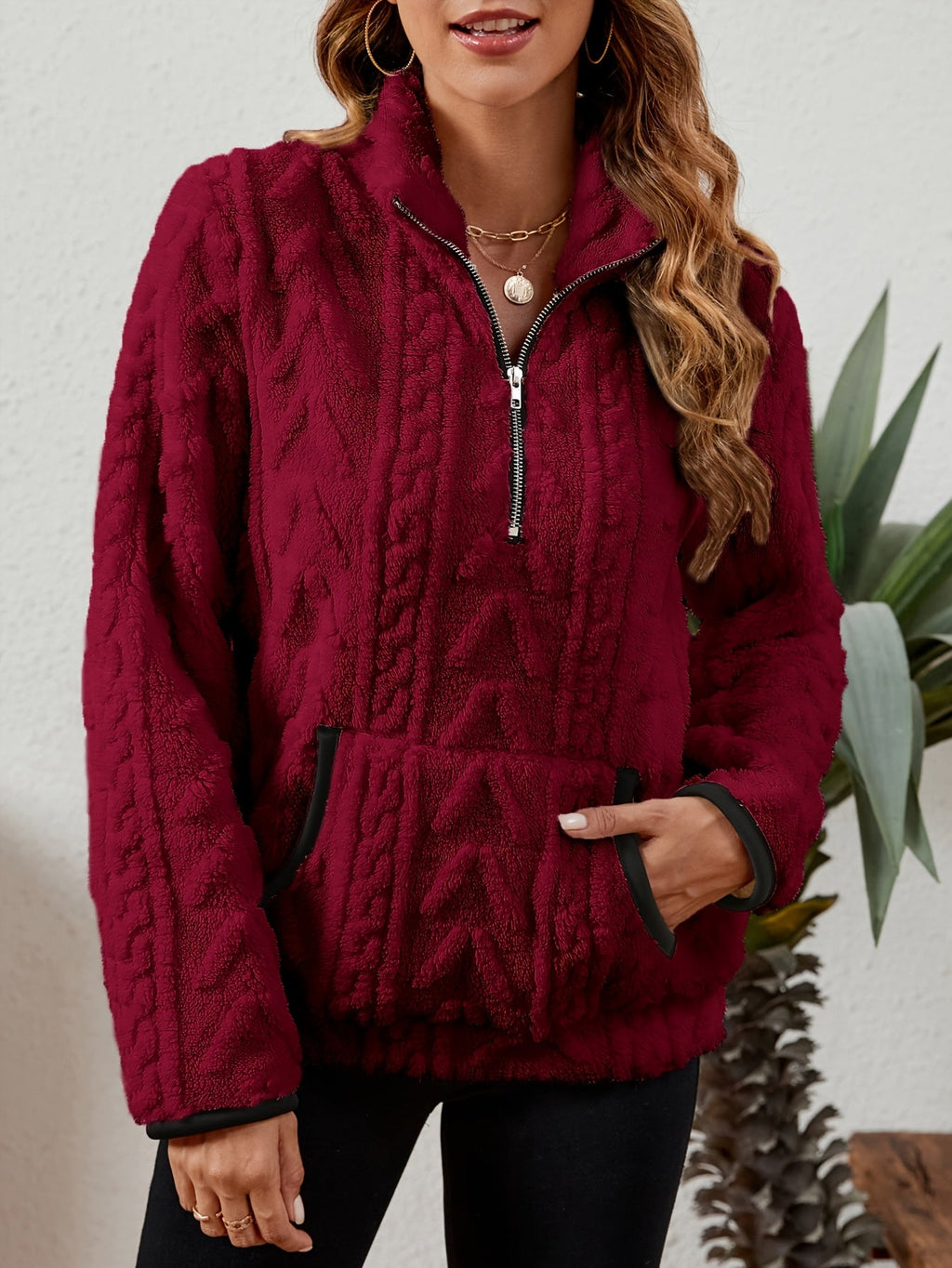 Cozy Half-Zip Jumper