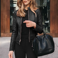 Women's Italian Leather Biker Jacket