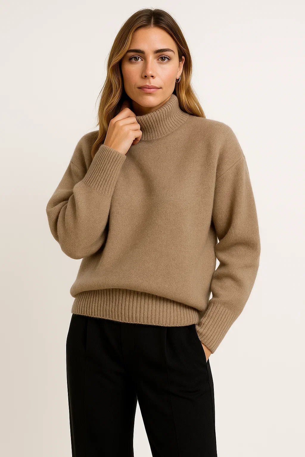Women's Oversized Cashmere Knitted Sweater