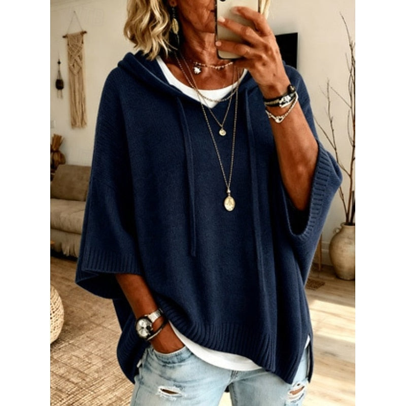 Relaxed Hooded Jumper