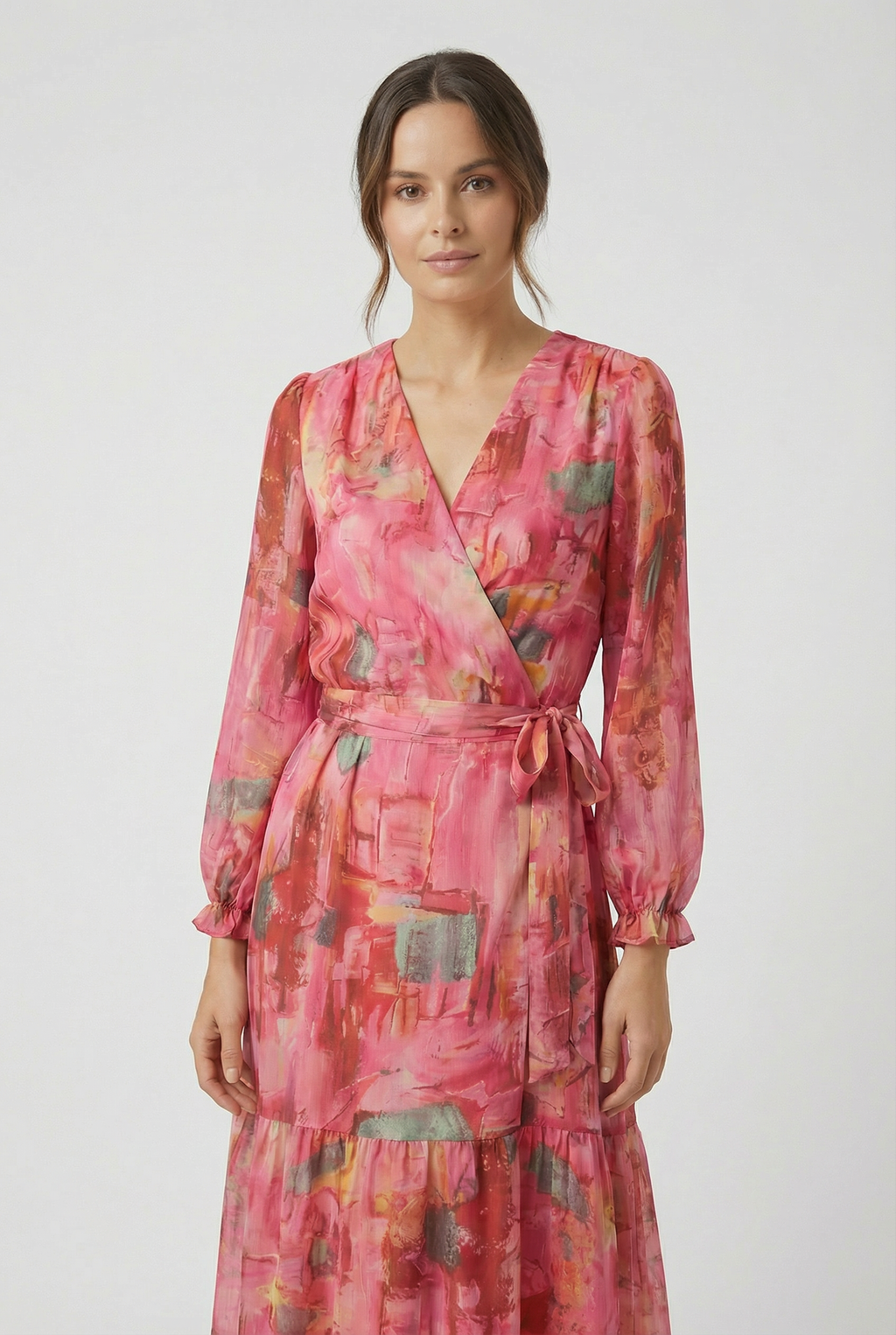 Women's Lightweight Pink Maxi Dress