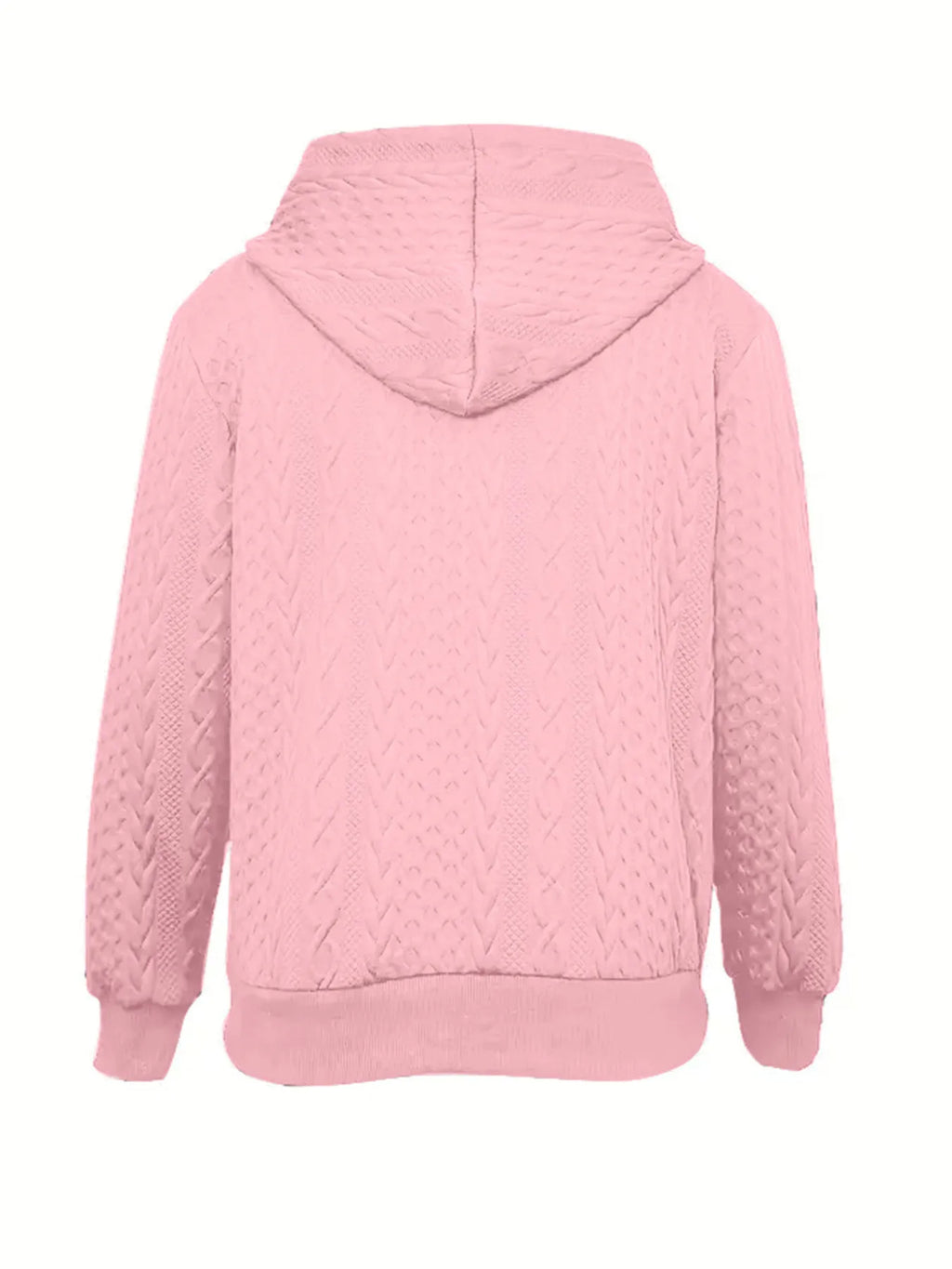 Purple Jacquard Hooded Jacket