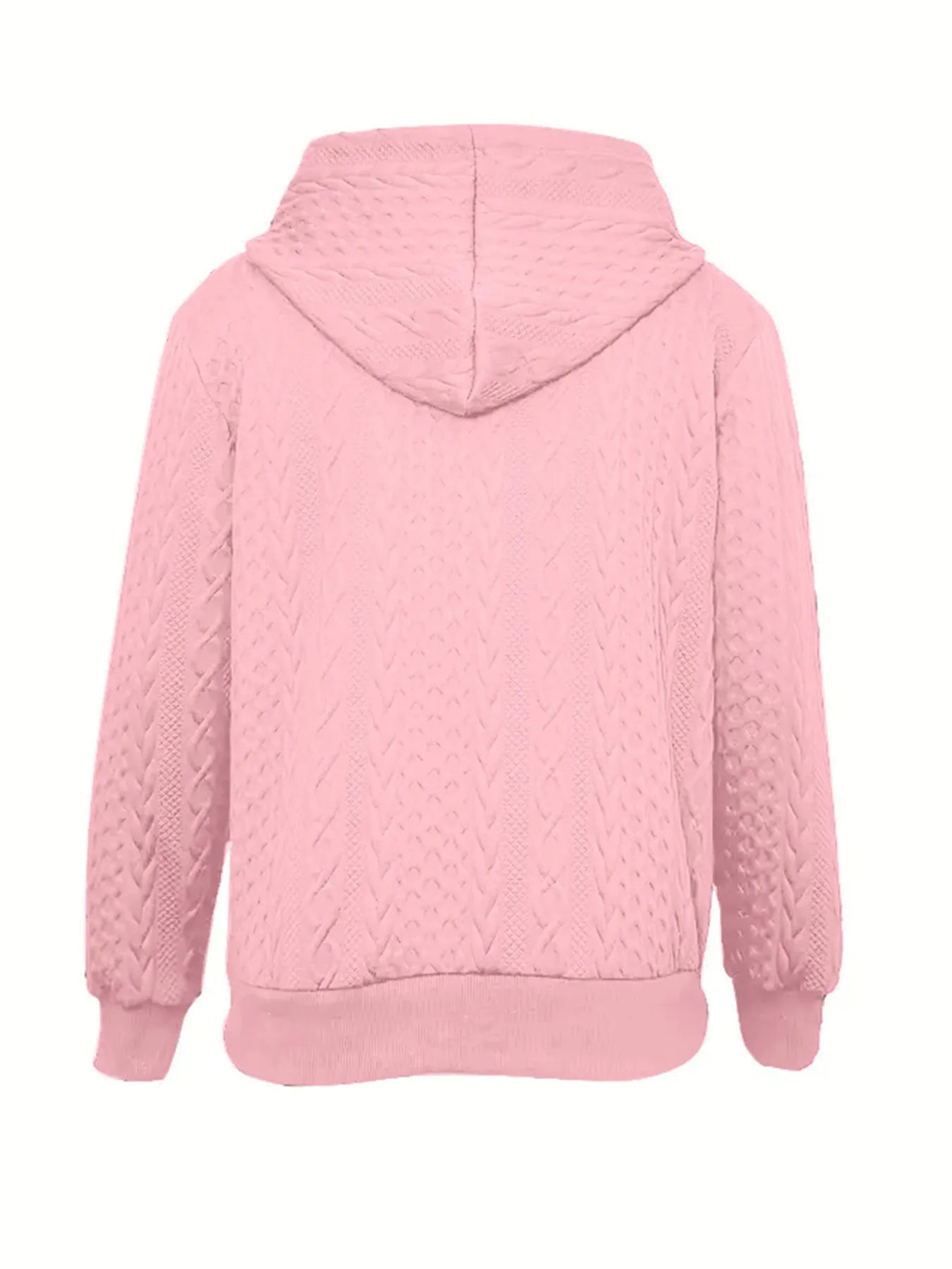 Purple Jacquard Hooded Jacket