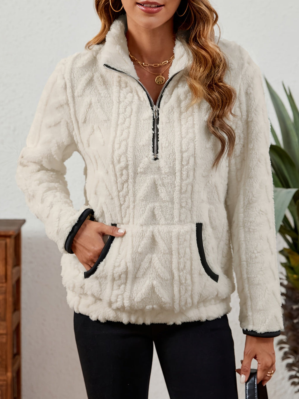 Cozy Half-Zip Jumper