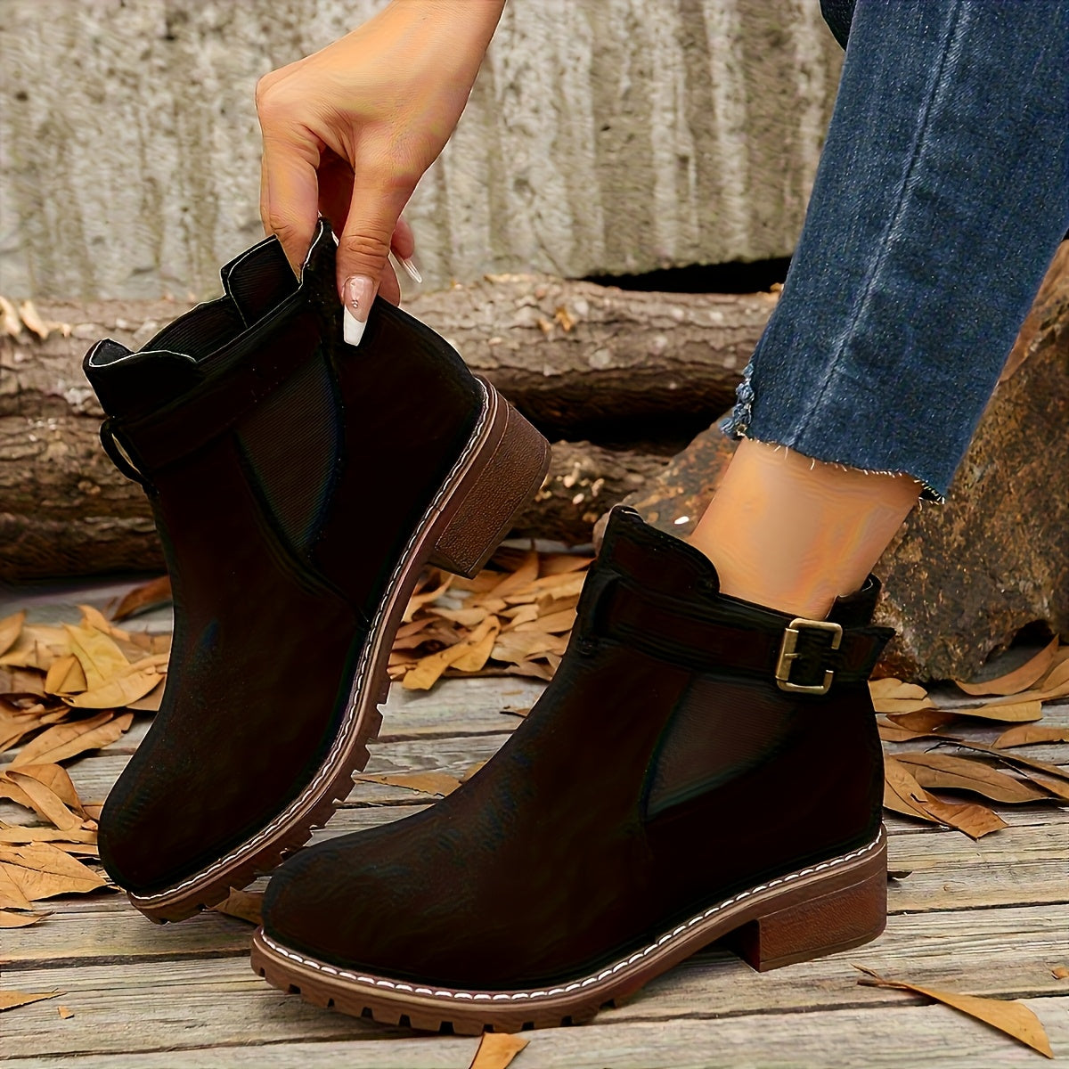 Black Chelsea Ankle Boots