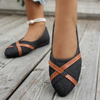 Comfortable orthopaedic wide fit slip-ons for everyday wear