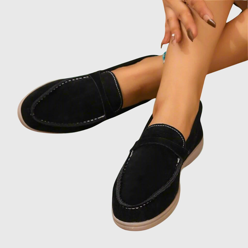 Orthopaedic comfort loafers cushioned insole view