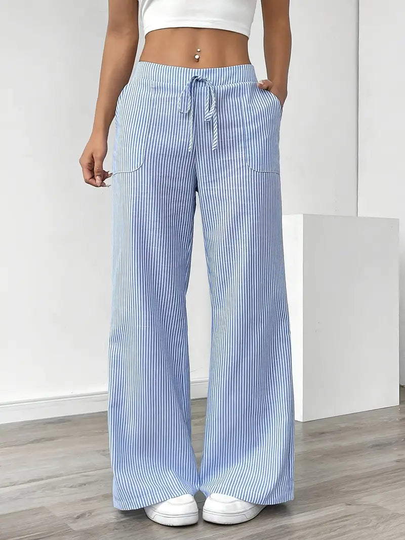 Women’s Boho Beach Flare Trousers
