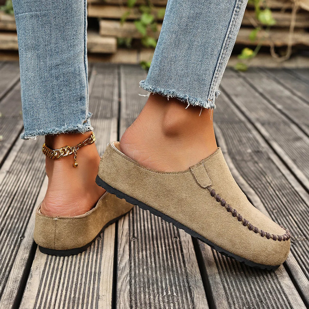 Brown Slip-On Loafers