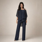 Women's off shoulder coordinated two-piece set back view