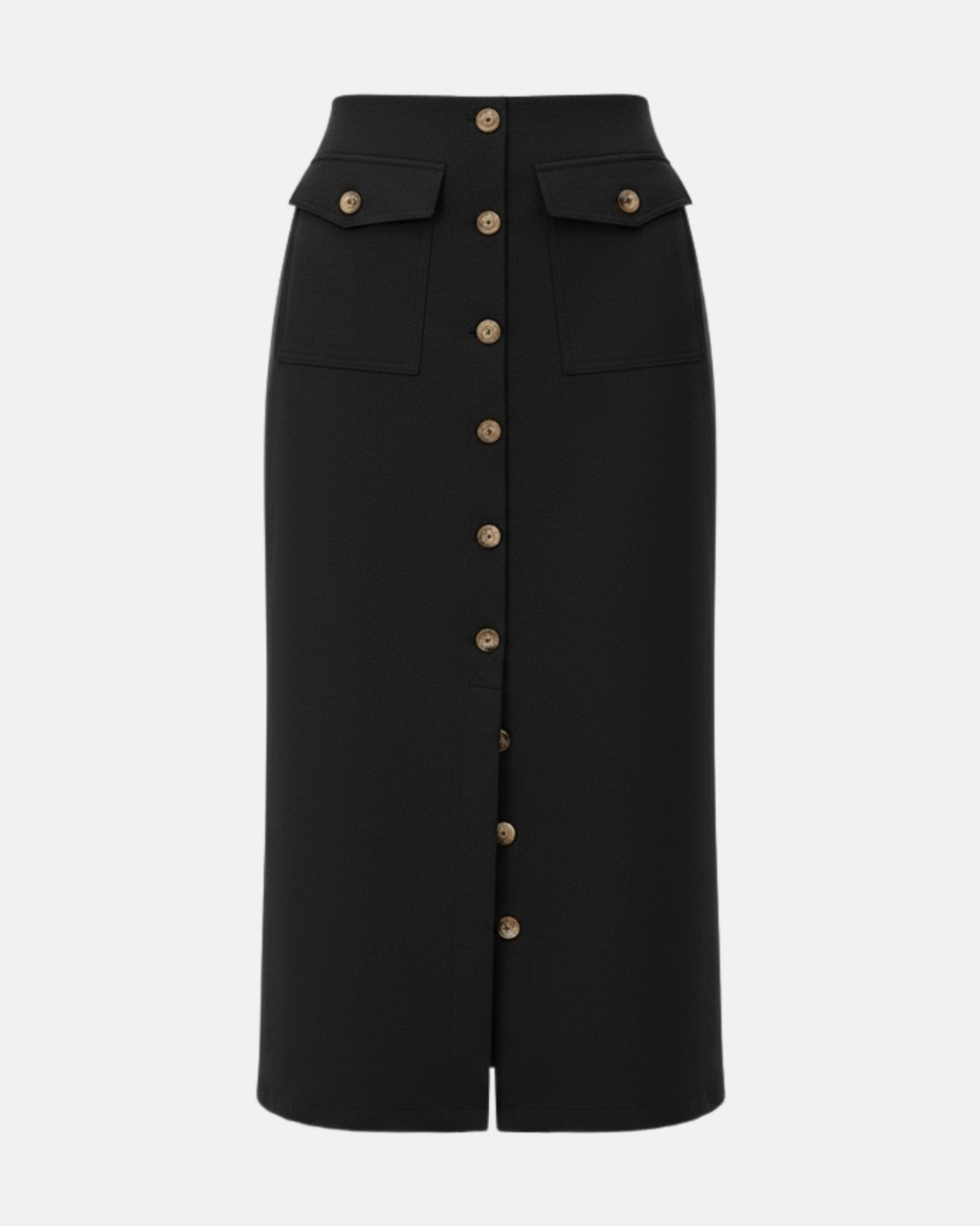 Elegant Retro Slimming Midi Skirt