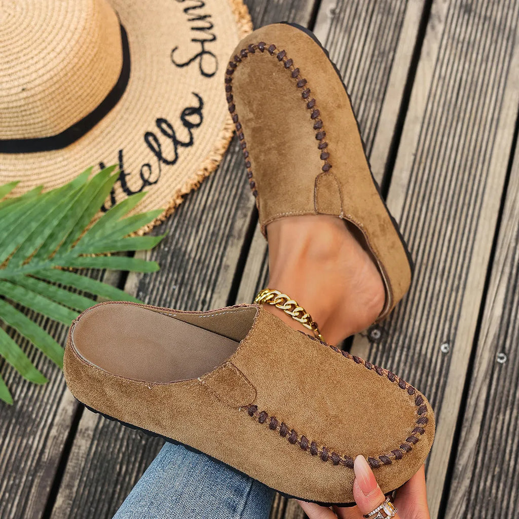 Brown Slip-On Loafers