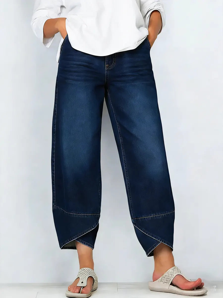 Modern Crosshem Trousers — worn on model