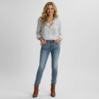 Lavinia lightweight blouse, back view