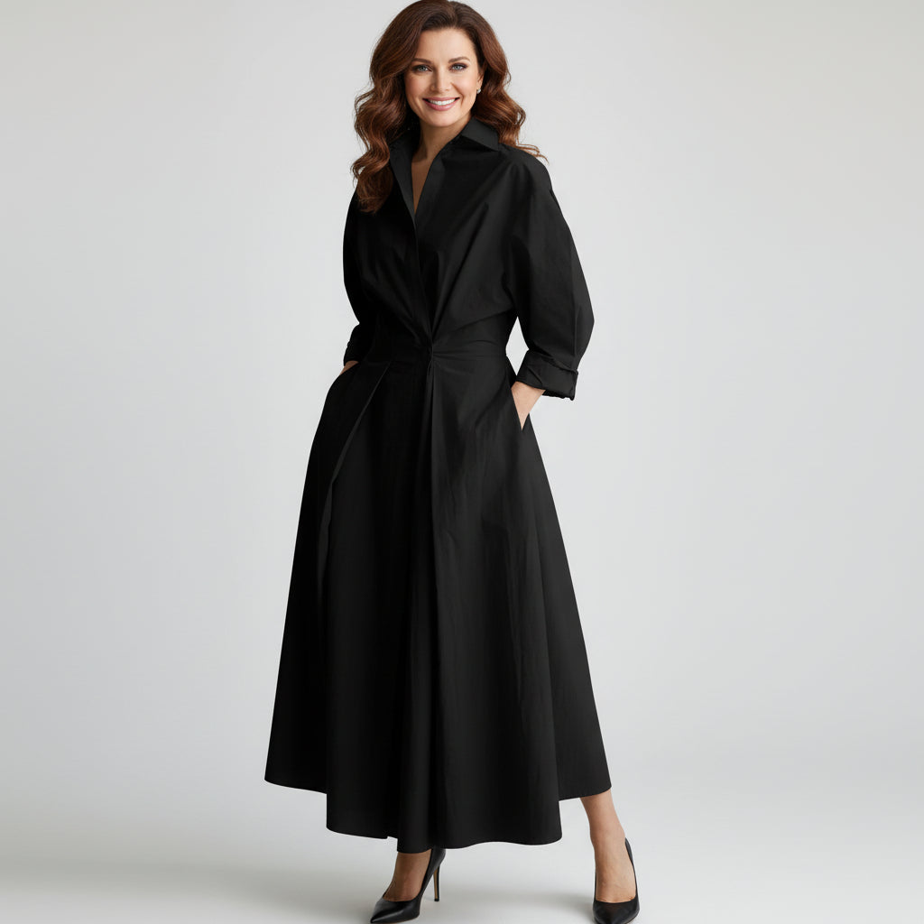 Elowyn - Women’s Elegant Longsleeve Maxi Dress