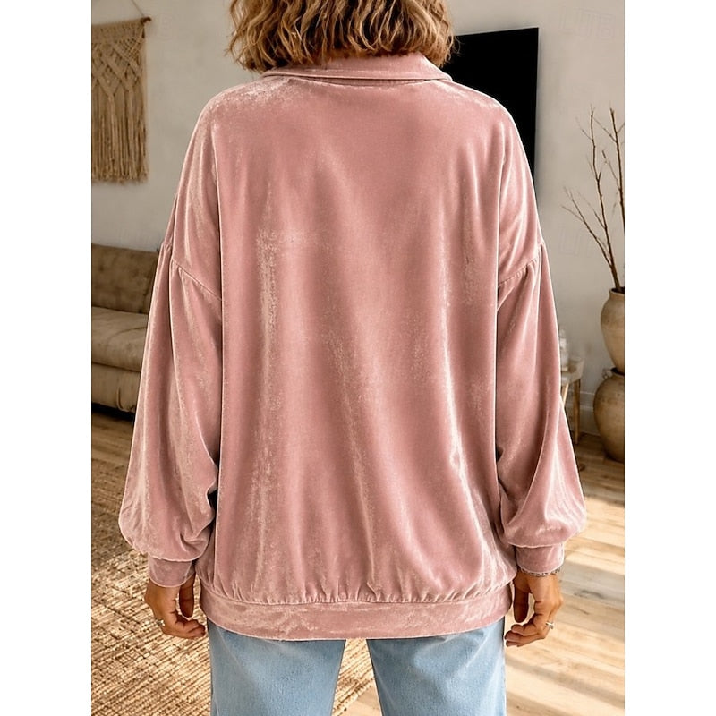 Relaxed Collared Jumper