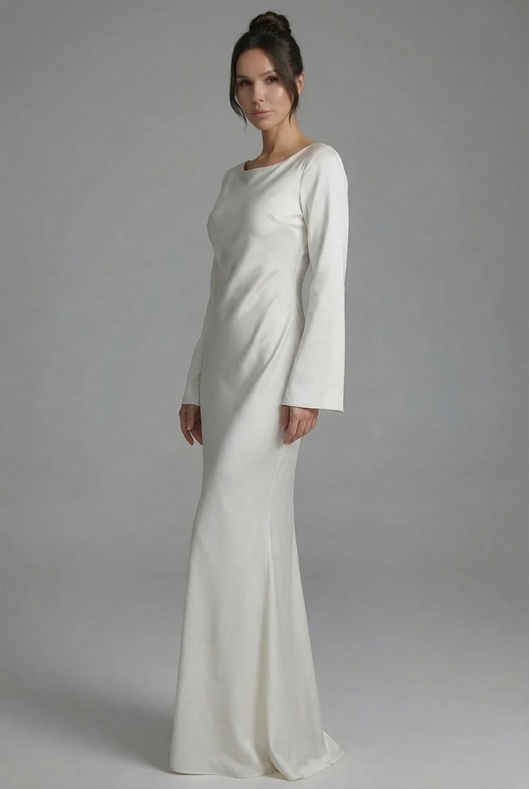 Women’s Elegant Long Sleeve Maxi Dress