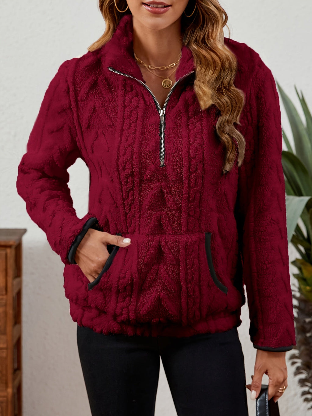 Cozy Half-Zip Jumper