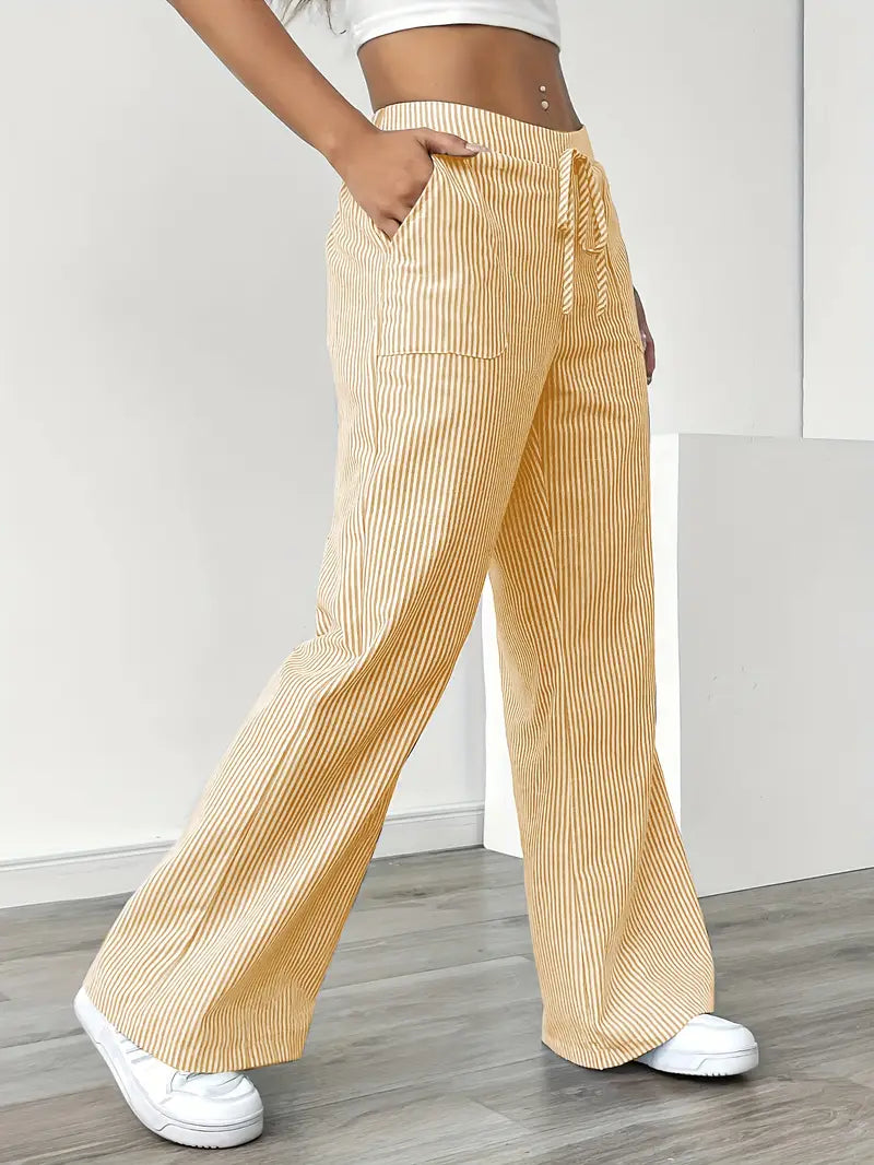 Women’s Boho Beach Flare Trousers