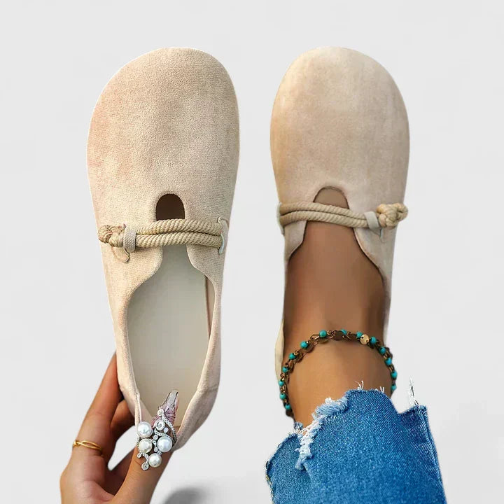 Women's orthopaedic ergonomic loafers, sleek timeless design, side view
