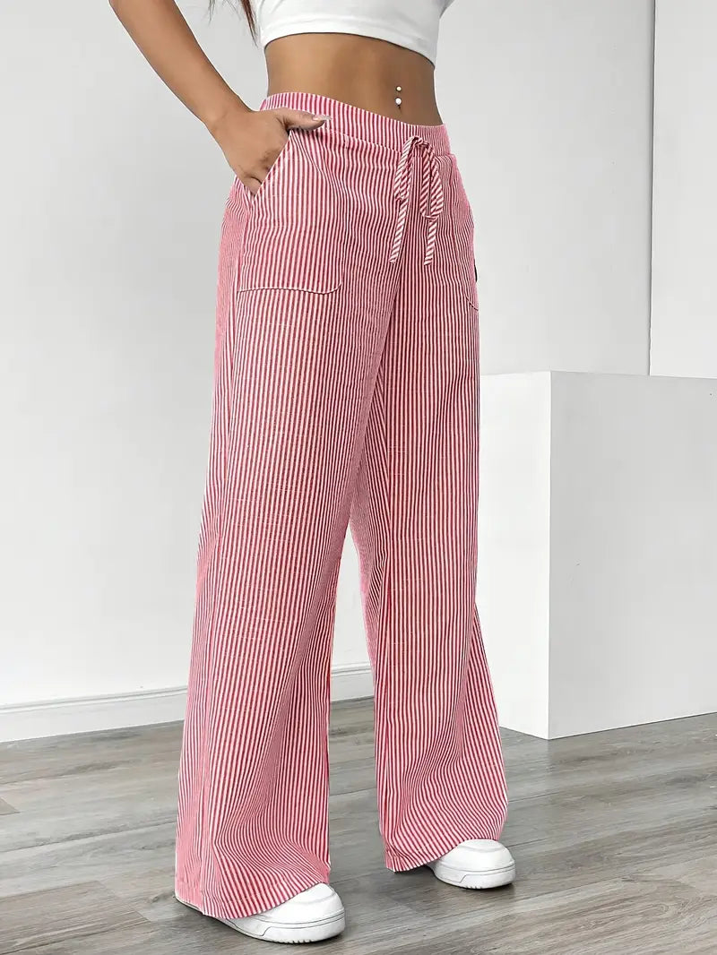 Women’s Boho Beach Flare Trousers