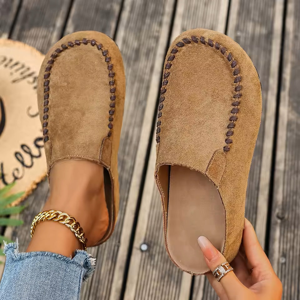 Brown Slip-On Loafers