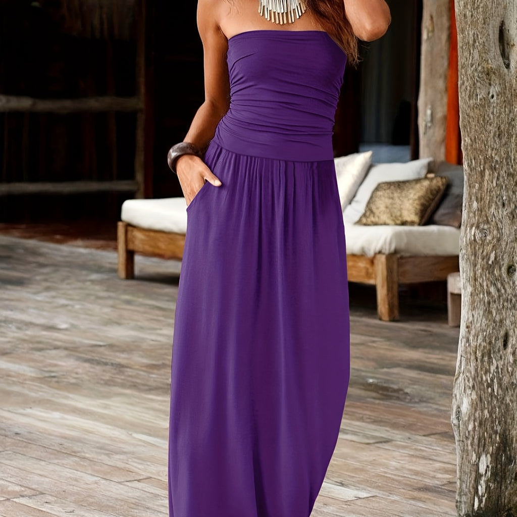 Sleek Stretch Bodycon Midi Dress