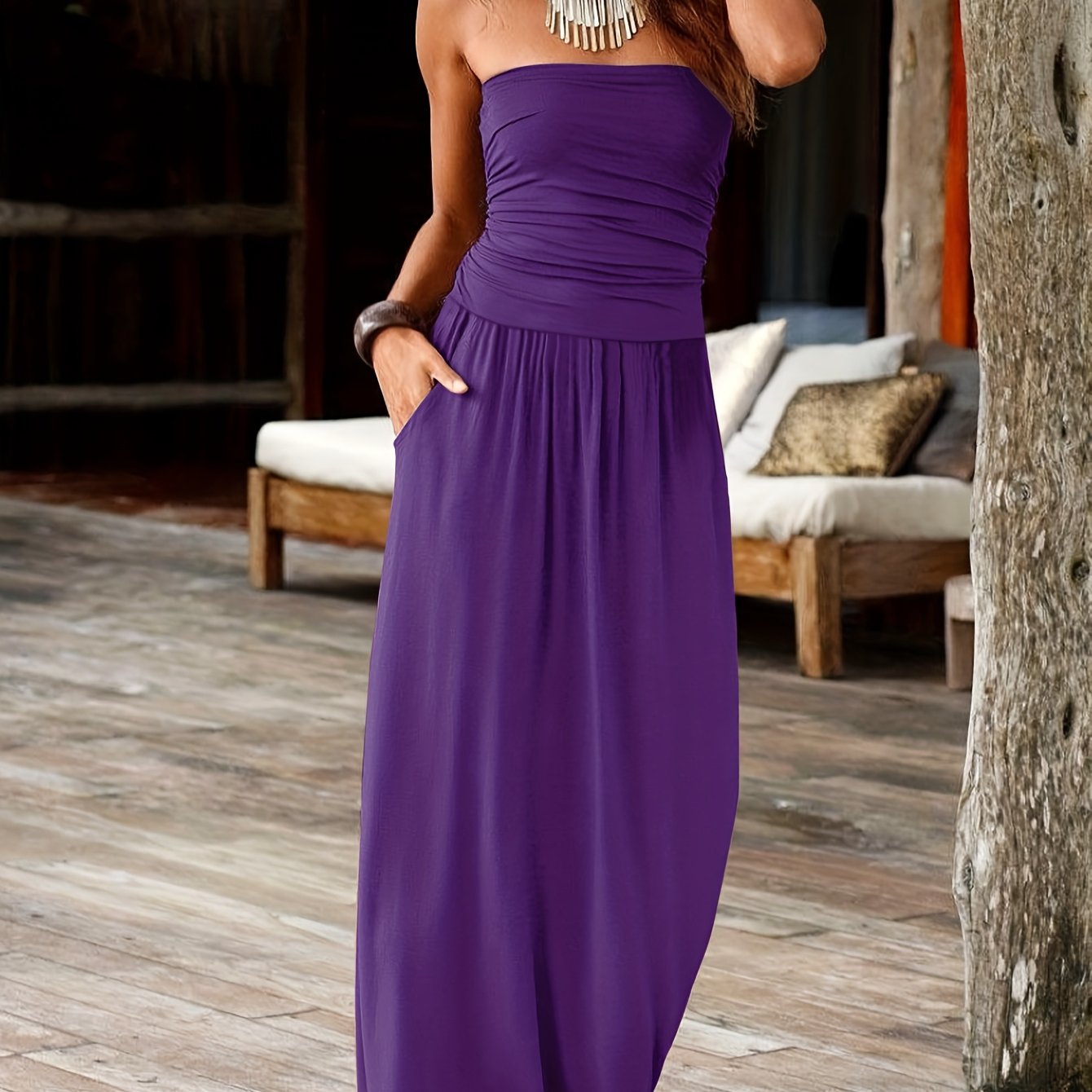 Sleek Stretch Bodycon Midi Dress