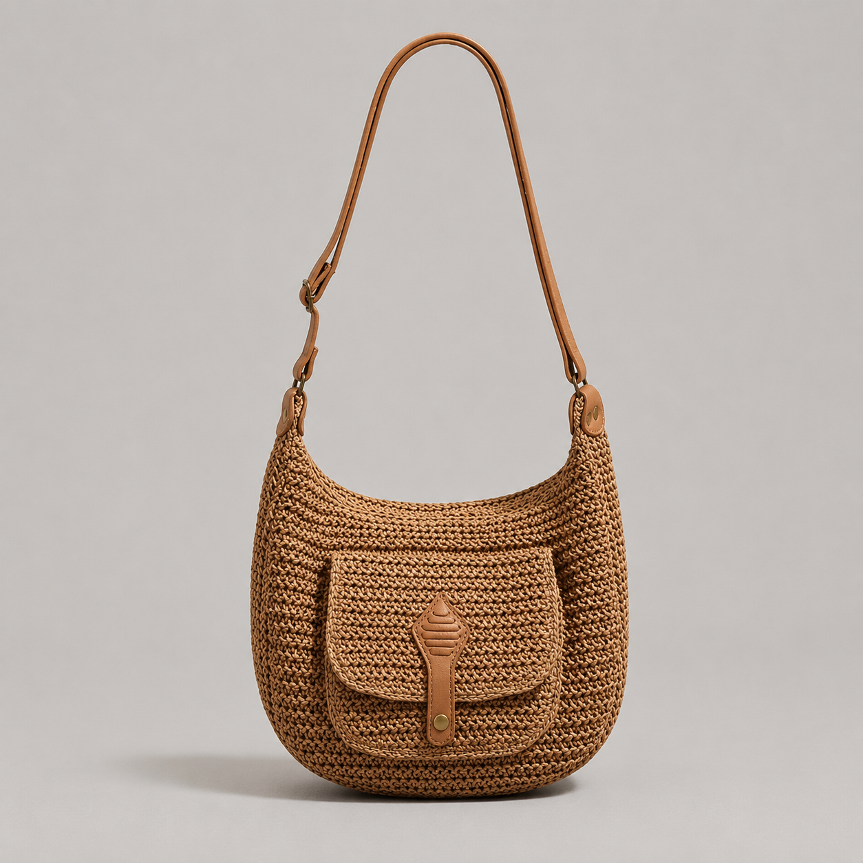 Woven Summer Tote Shoulder Bag