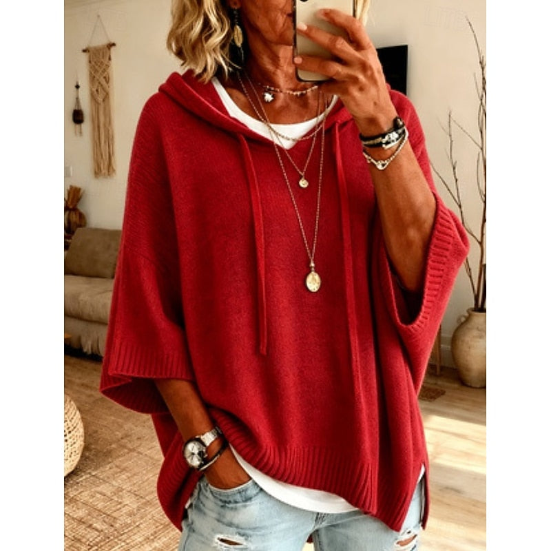Relaxed Hooded Jumper