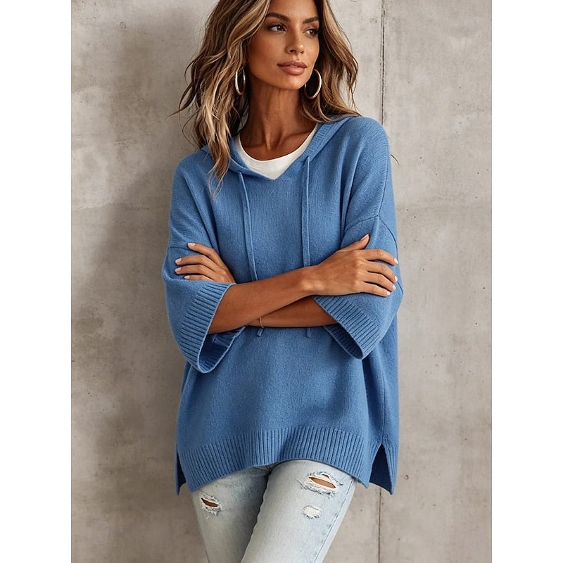 Relaxed Hooded Jumper