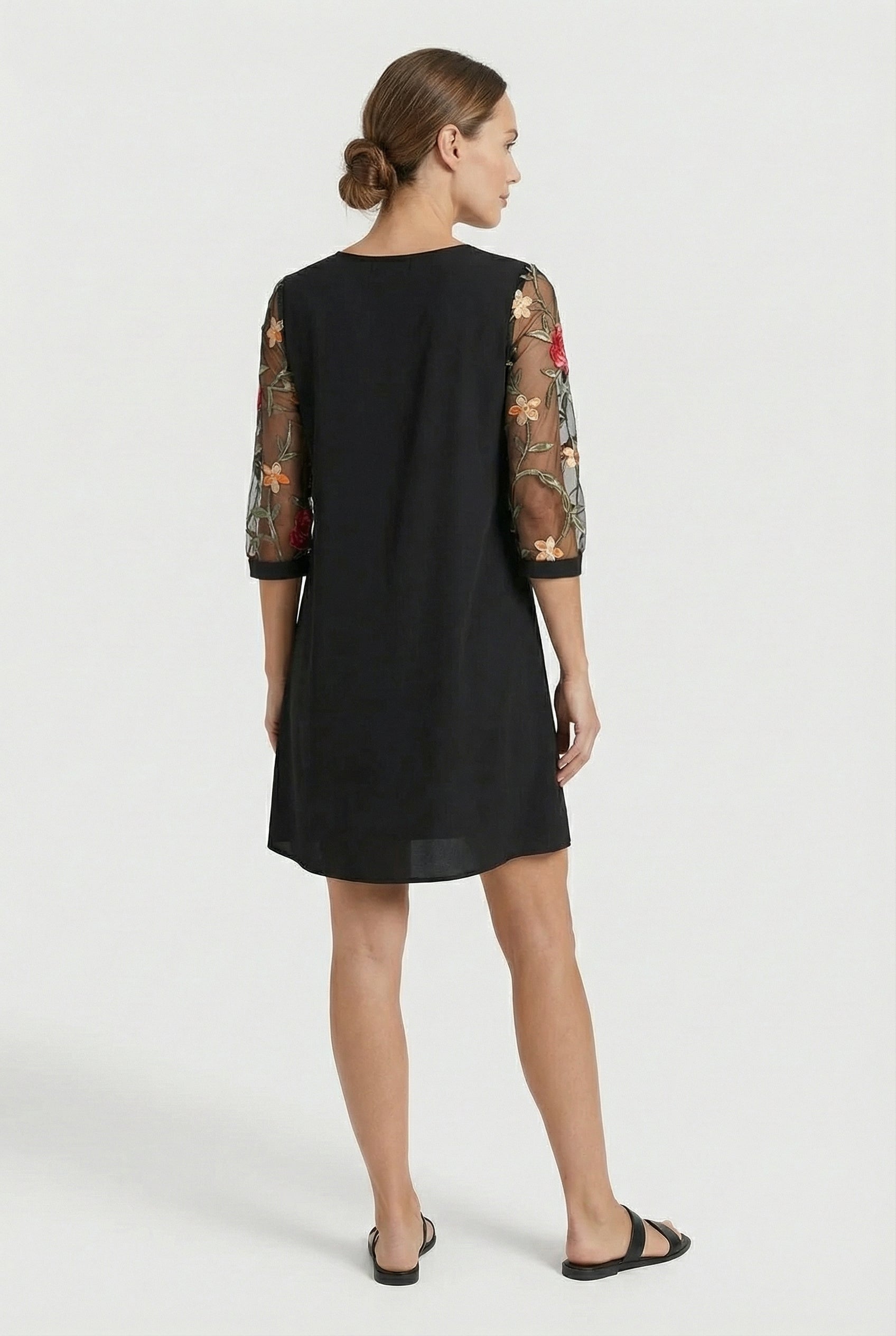 Women's Lightweight Elegant Mini Dress - Casual Summer Wear