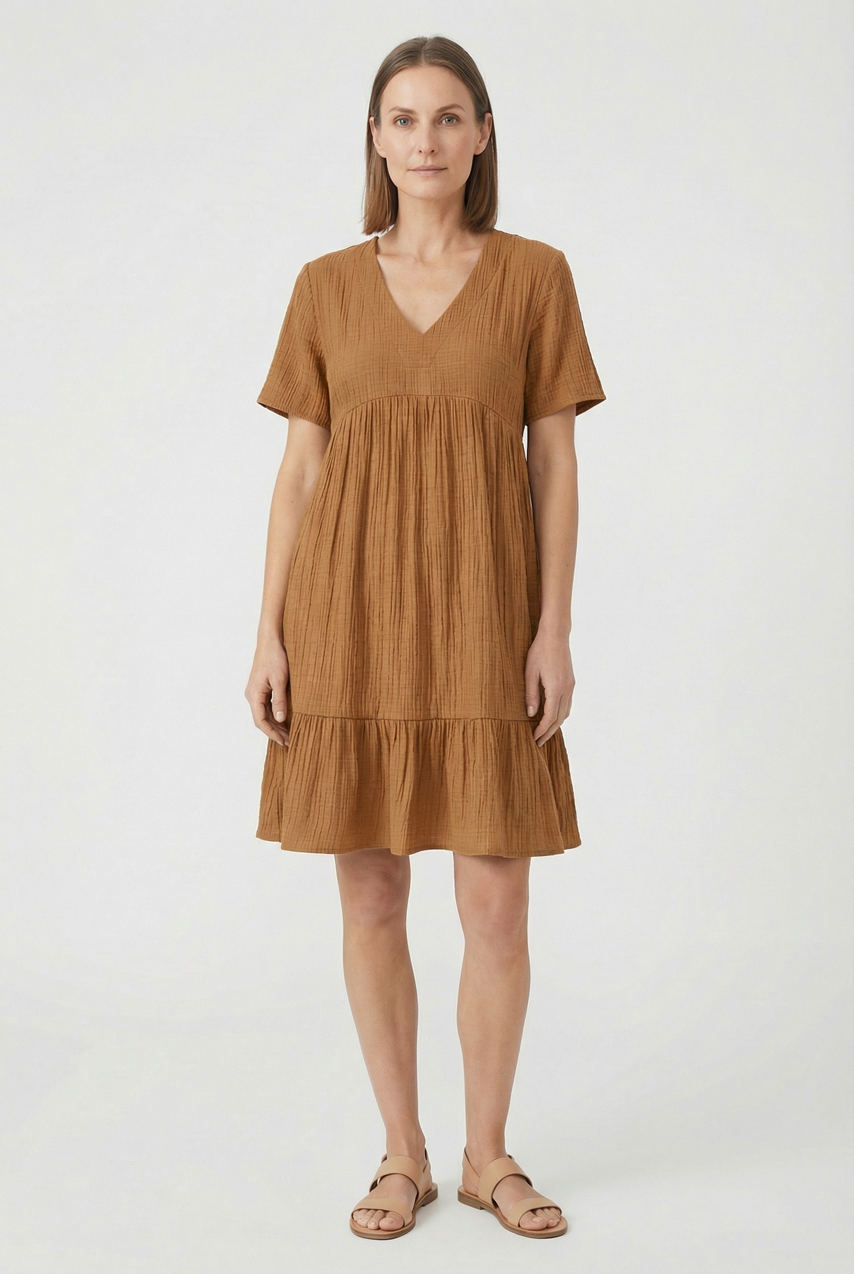 Women's Flattering Fit Summer Mini Dress