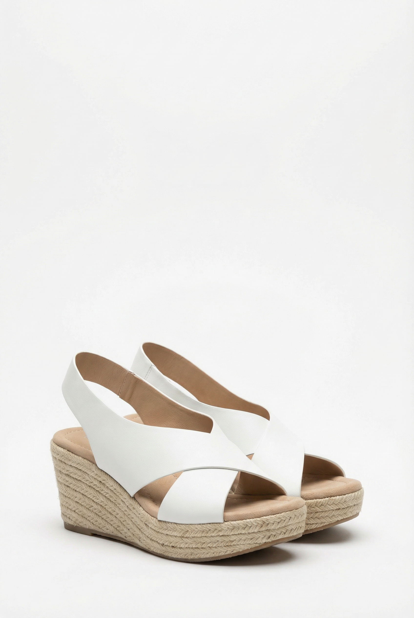 Women's Vegan Leather Open Toe Sandals with Adjustable Strap