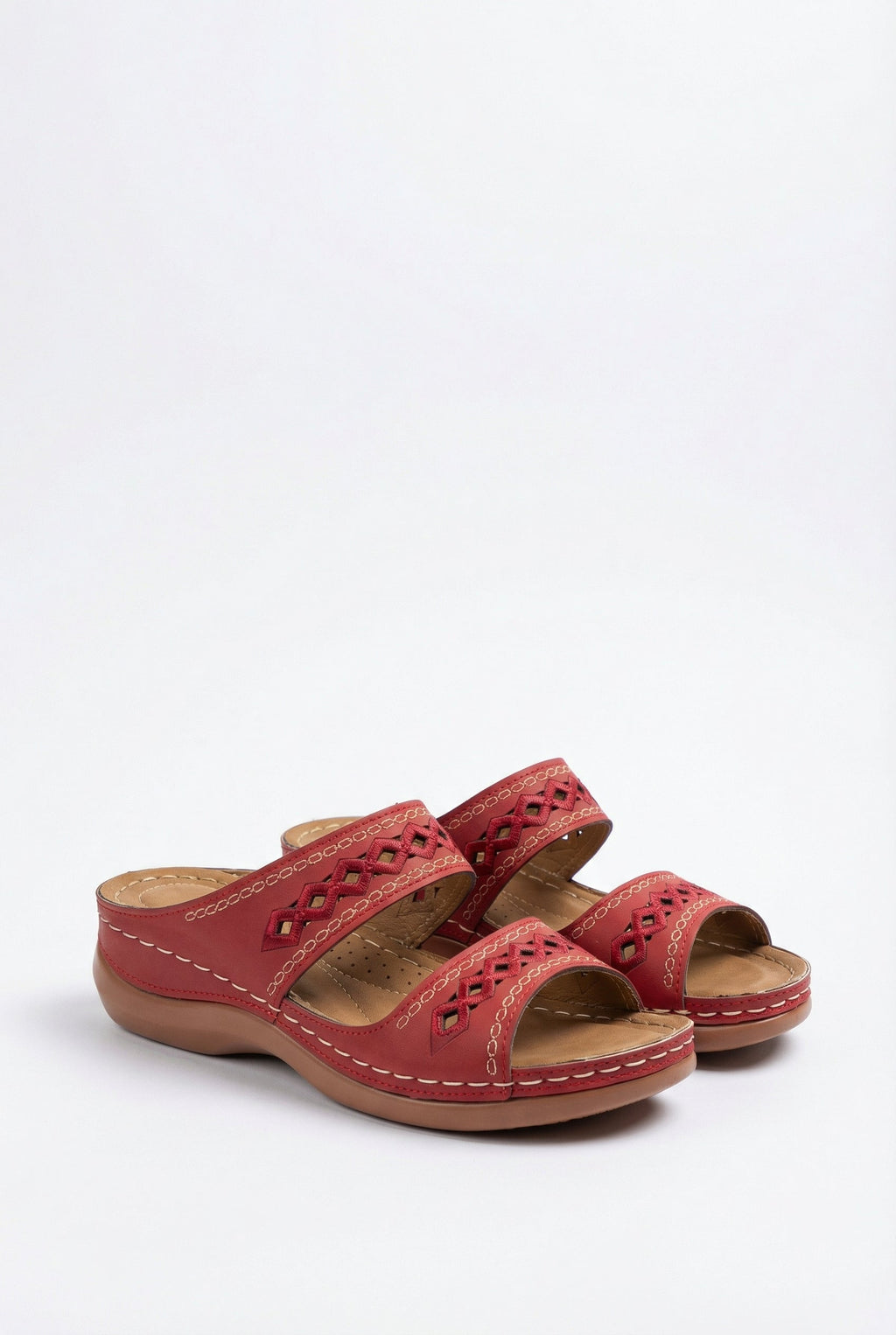 Women's Vegan Leather Sandals - Casual Summer Design