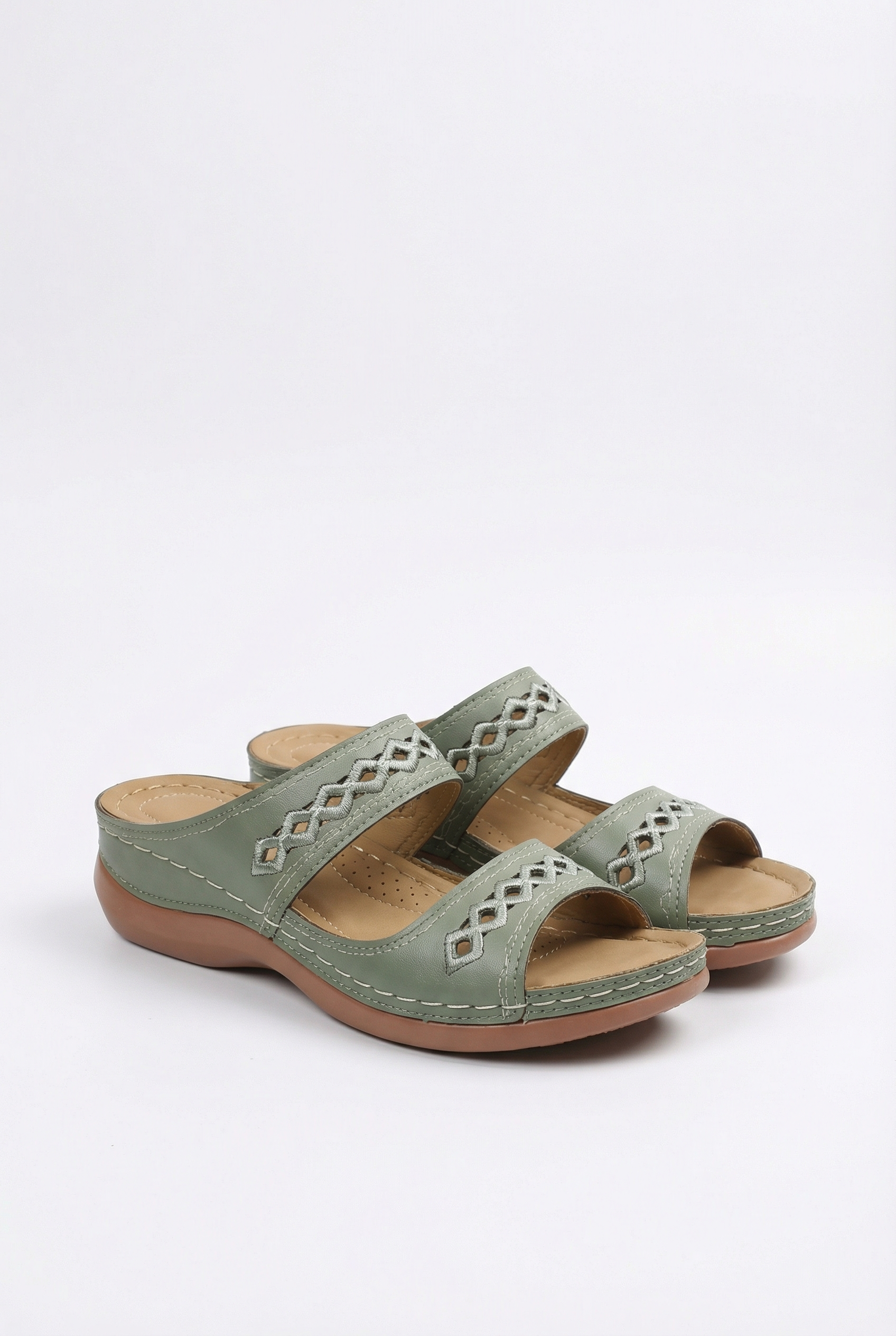Women's Vegan Leather Sandals - Casual Summer Design