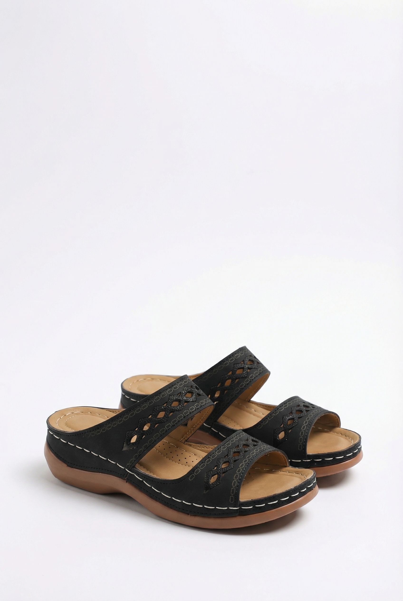 Women's Vegan Leather Sandals - Casual Summer Design