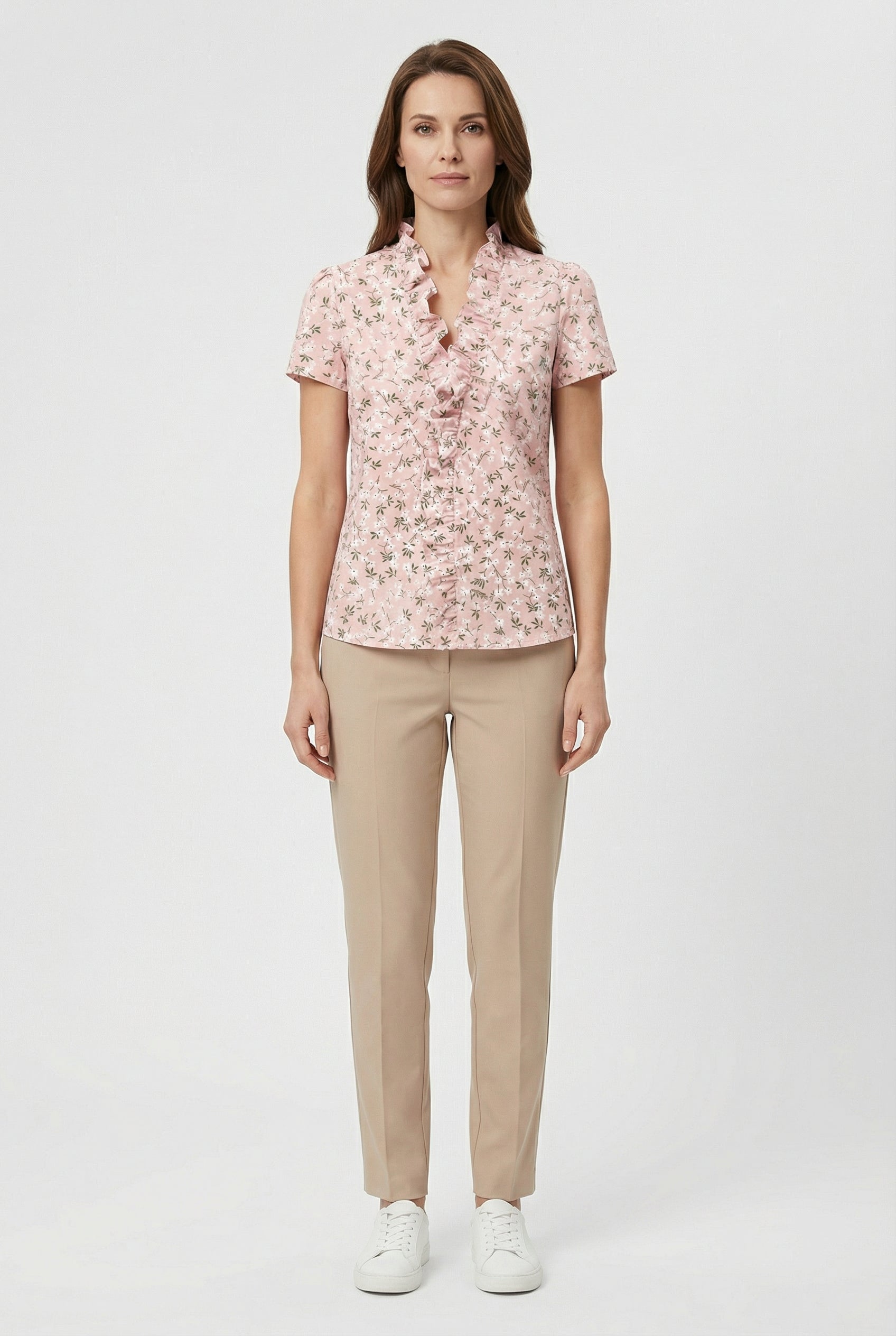 Women's Lightweight Fabric Blouse - Casual Fit