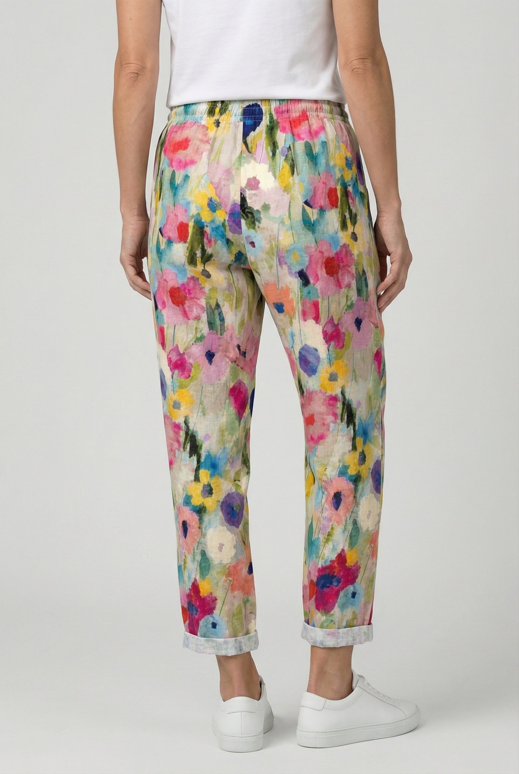 Women's Summer Sweatpants - Comfortable Fit With Elastic Waistband