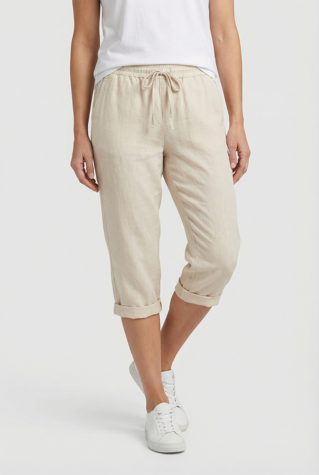 Women's Breathable Shorts with Pockets for Casual Wear