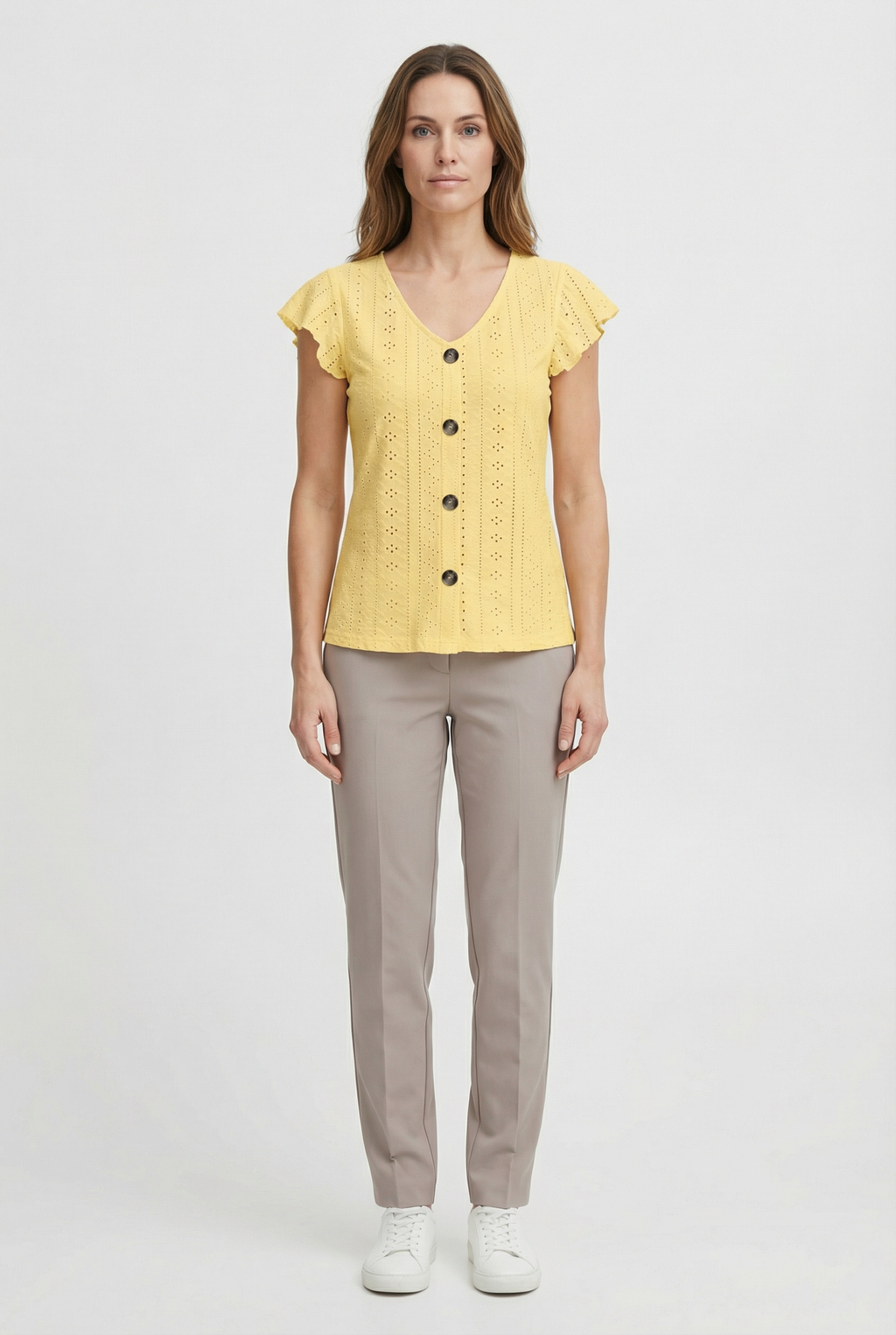 Women's Soft Fabric T-Shirt - Casual Design