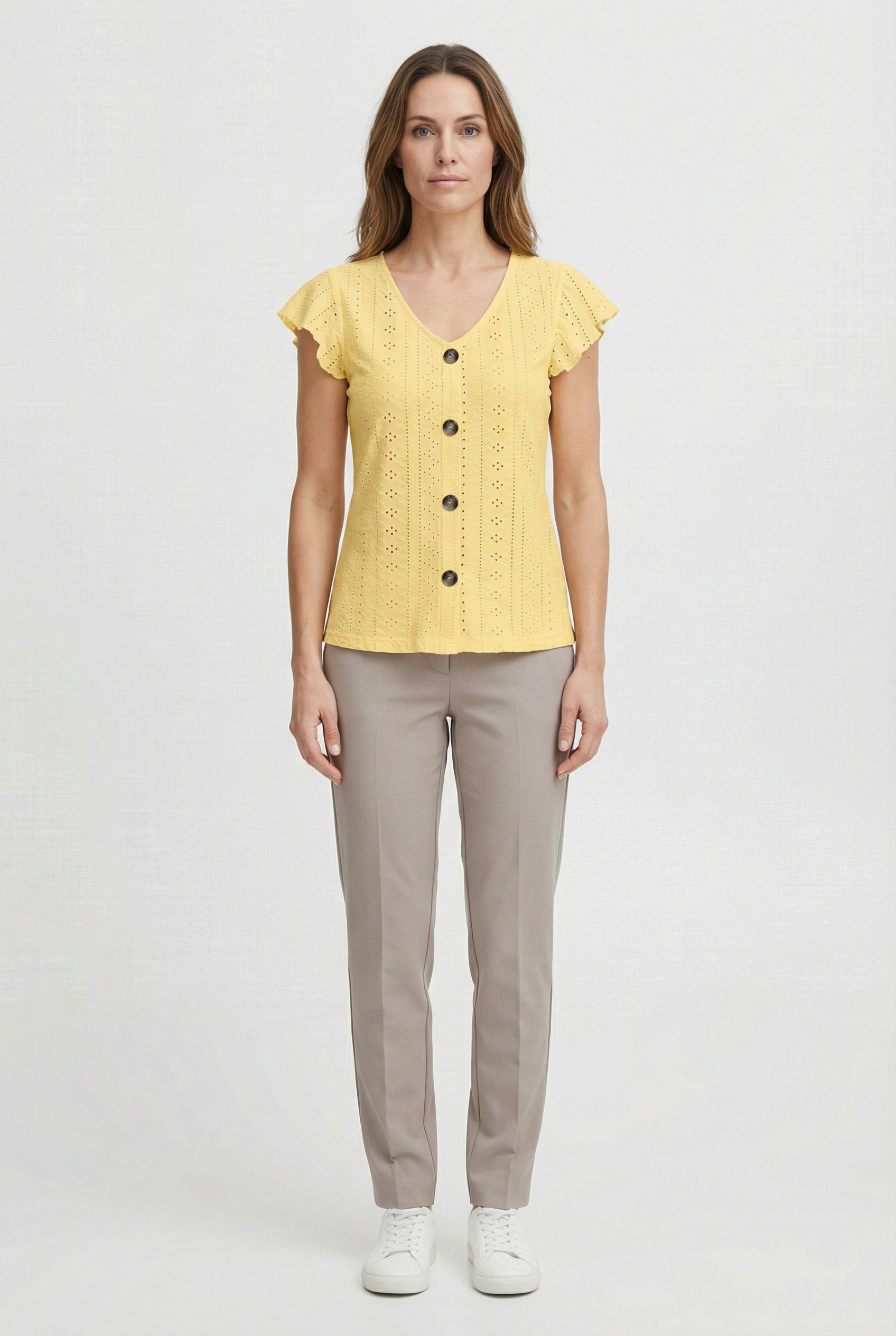 Women's Soft Fabric T-Shirt - Casual Design