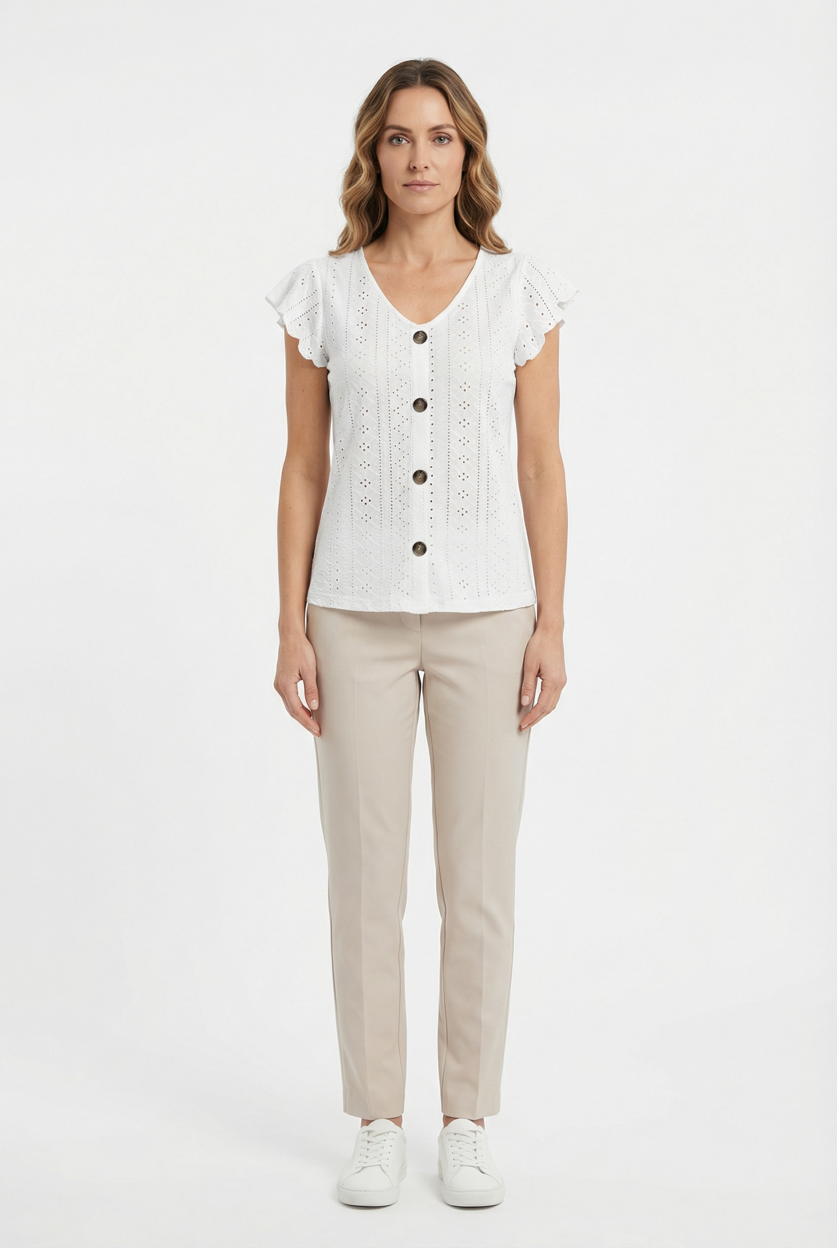 Women's Soft Fabric T-Shirt - Casual Design