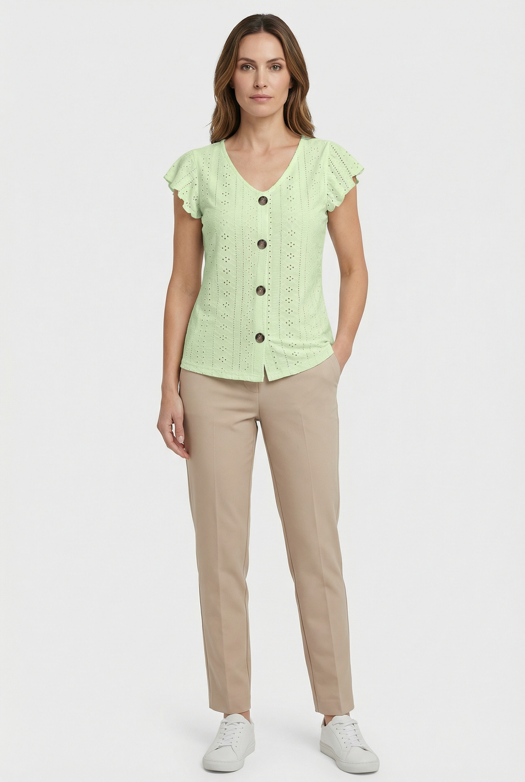 Women's Soft Fabric T-Shirt - Casual Design